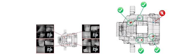 Şekil 6: Gelişmiş besleme simülasyonuna dayalı CT taramaları ile porozite bulgularının doğrulanması 